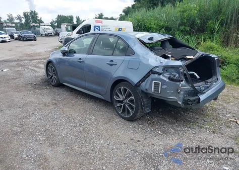 2022 Toyota Corolla Se from USA, damaged, VIN JTDS4MCEXNJ086785